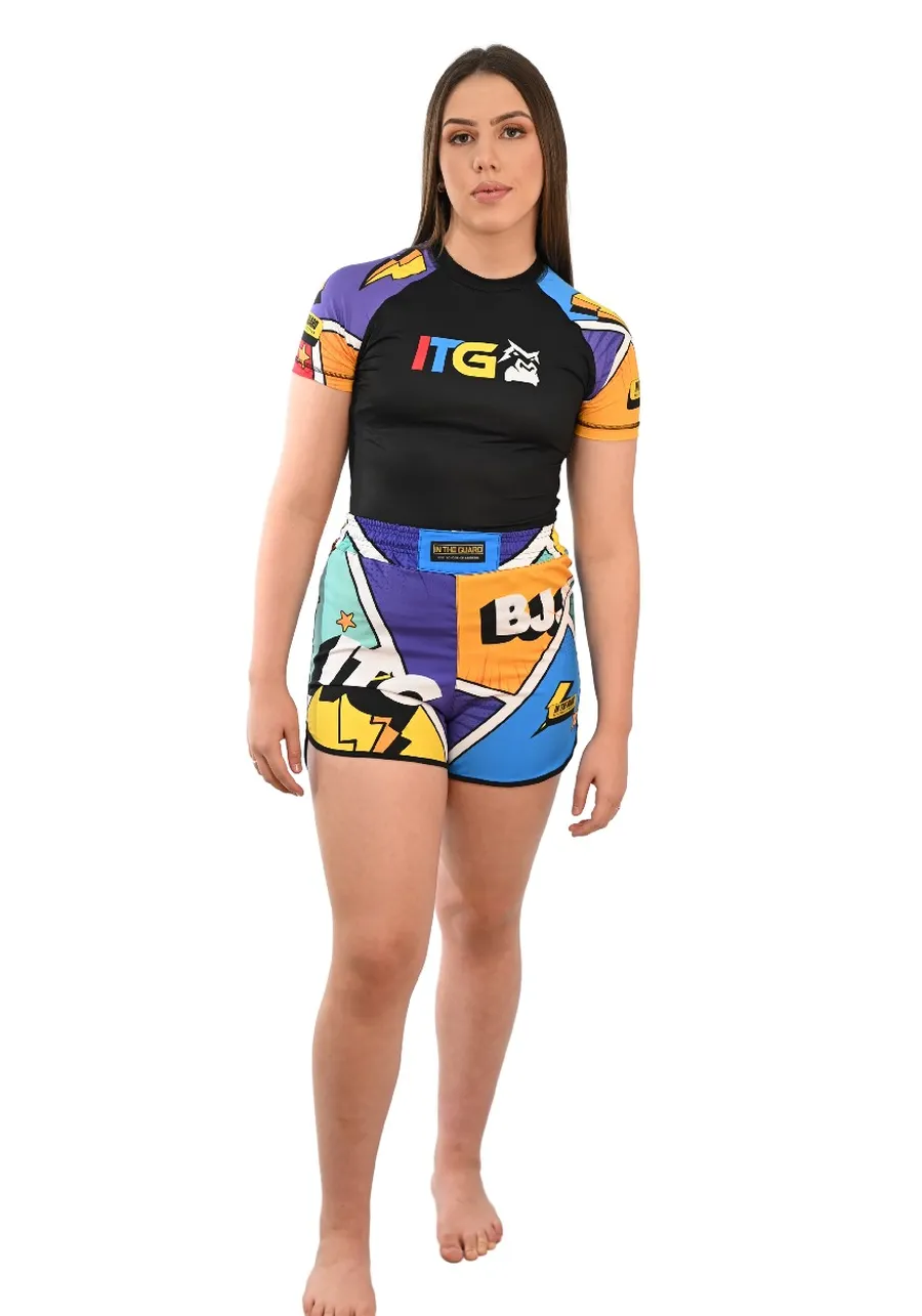Bermuda Feminina Jiu-Jitsu Colors