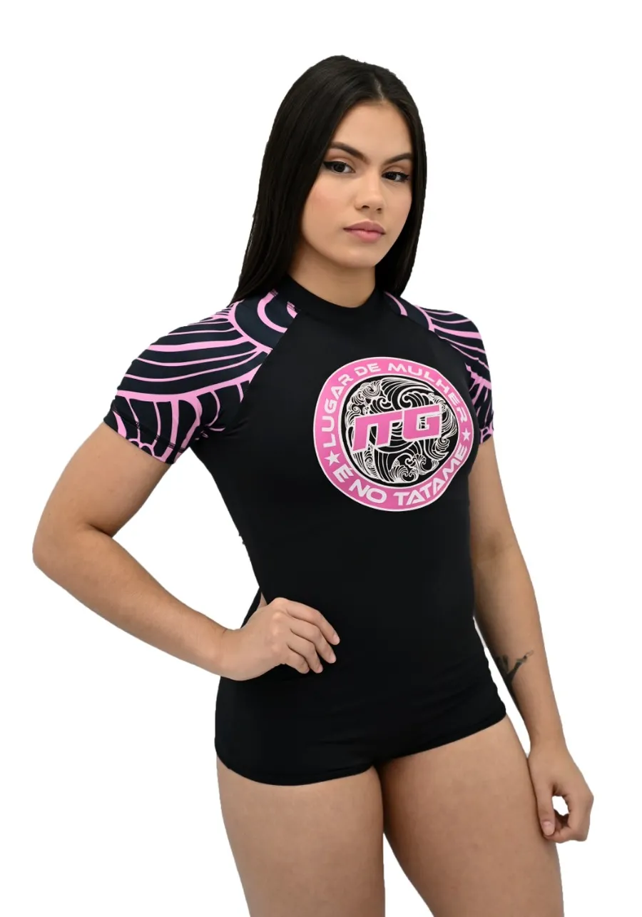 Body Feminino Jiu-Jitsu Tatame