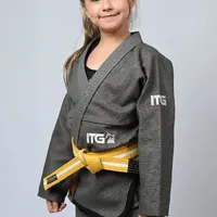 Kimono Infantil In The Guard Chumbo - imagem 7