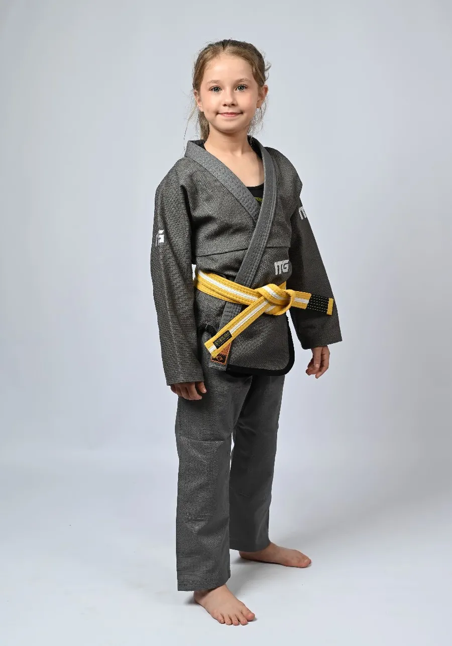 Kimono Infantil In The Guard Chumbo