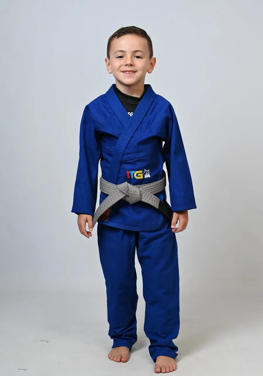 Kimono Infantil In The Guard Colors Azul