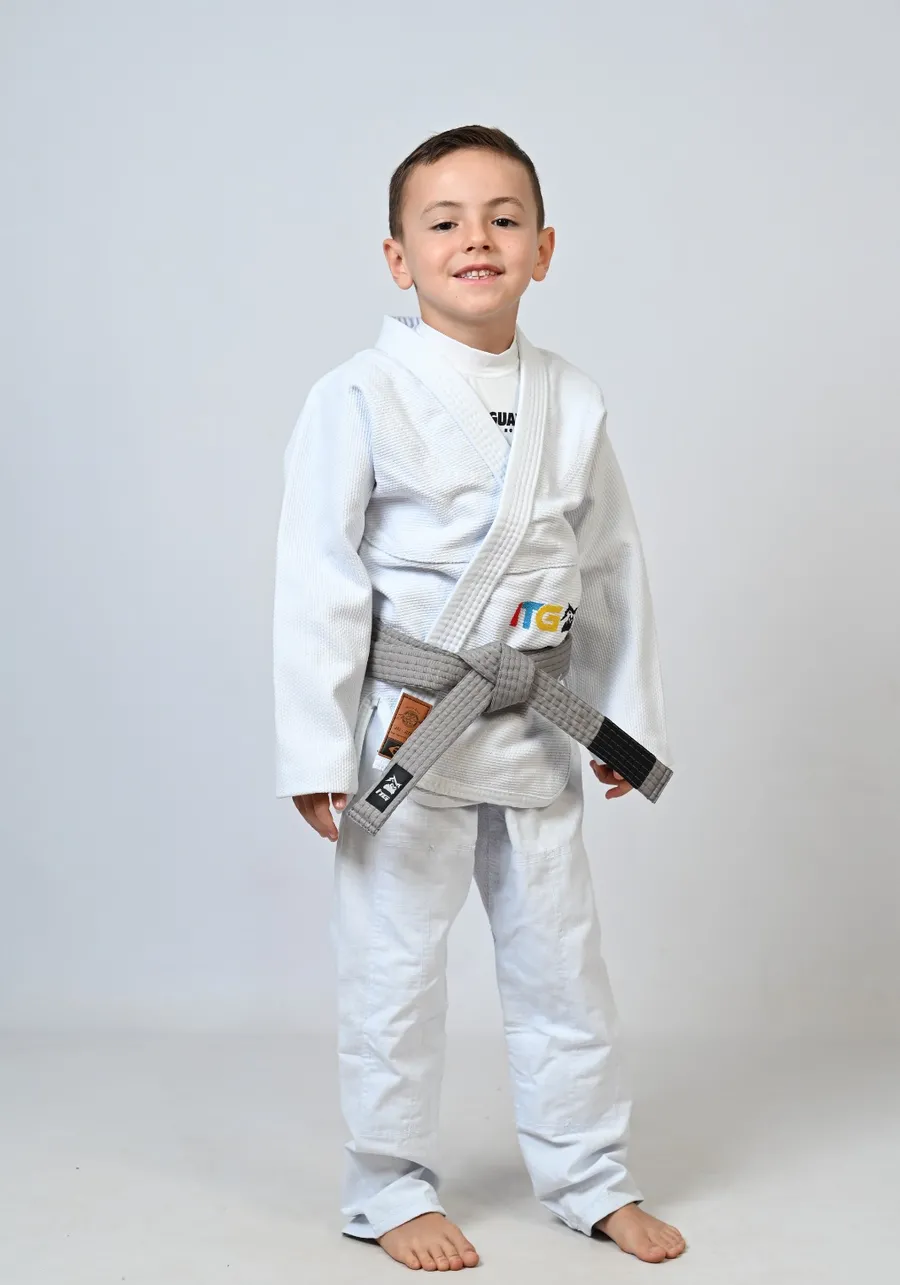 Kimono Infantil In The Guard Colors Branco