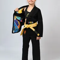 Kimono Infantil In The Guard Colors Preto - imagem 5