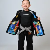 Kimono Infantil In The Guard Colors Preto - imagem 3