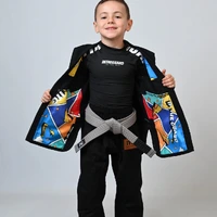 Kimono Infantil In The Guard Colors Preto - imagem 3