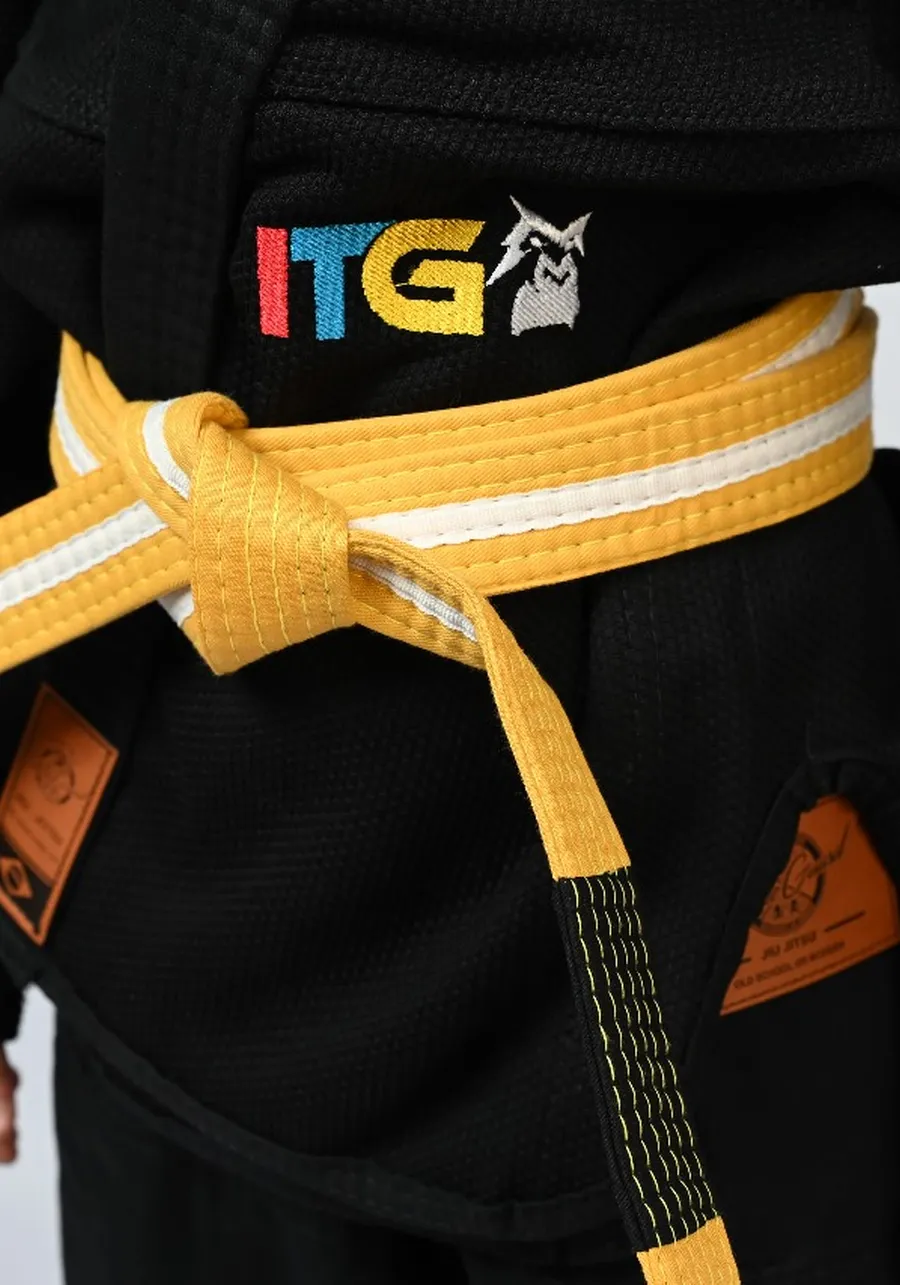 Kimono Infantil In The Guard Colors Preto