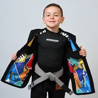 Kimono Infantil In The Guard Colors Preto - imagem 10