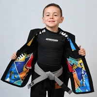 Kimono Infantil In The Guard Colors Preto - imagem 10