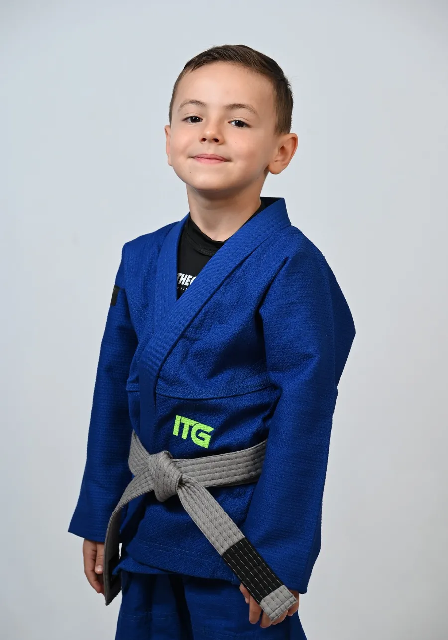 Kimono Infantil In The Guard Green Azul