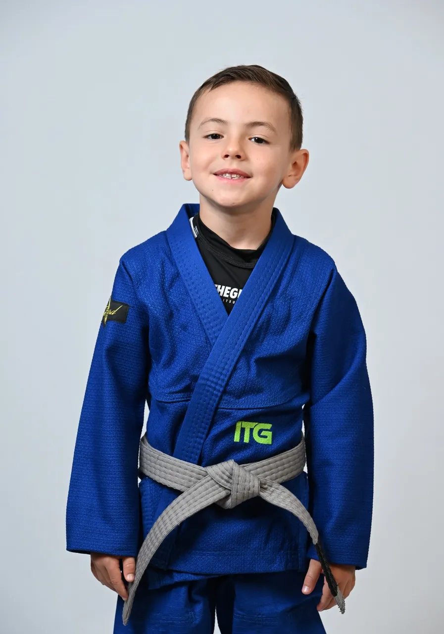 Kimono Infantil In The Guard Green Azul