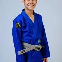 Kimono Infantil In The Guard Green Azul - imagem 7