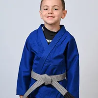 Kimono Infantil In The Guard Liso Azul - imagem 4