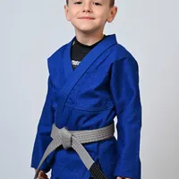 Kimono Infantil In The Guard Liso Azul - imagem 7