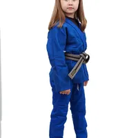 Kimono Infantil In The Guard Liso Azul - imagem 6