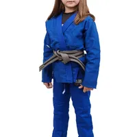 Kimono Infantil In The Guard Liso Azul - imagem 2