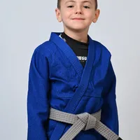Kimono Infantil In The Guard Liso Azul - imagem 8