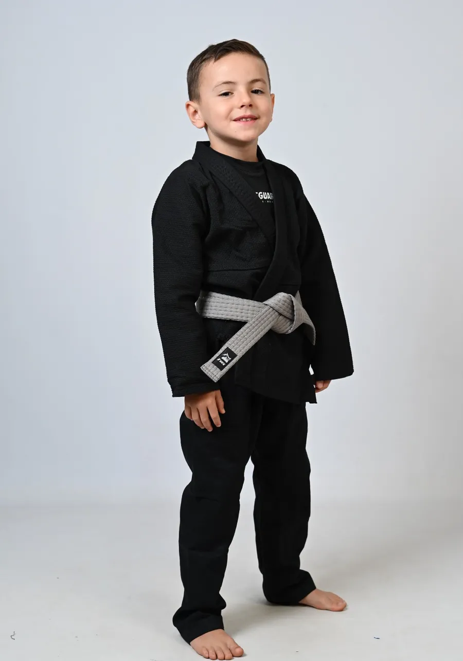 Kimono Infantil In The Guard Liso Preto
