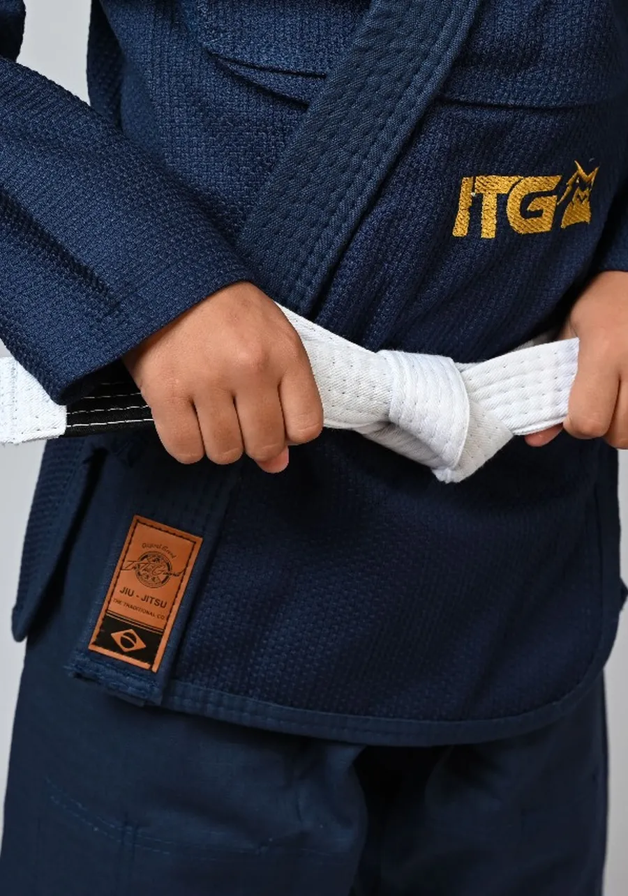 Kimono Infantil In The Guard Marinho