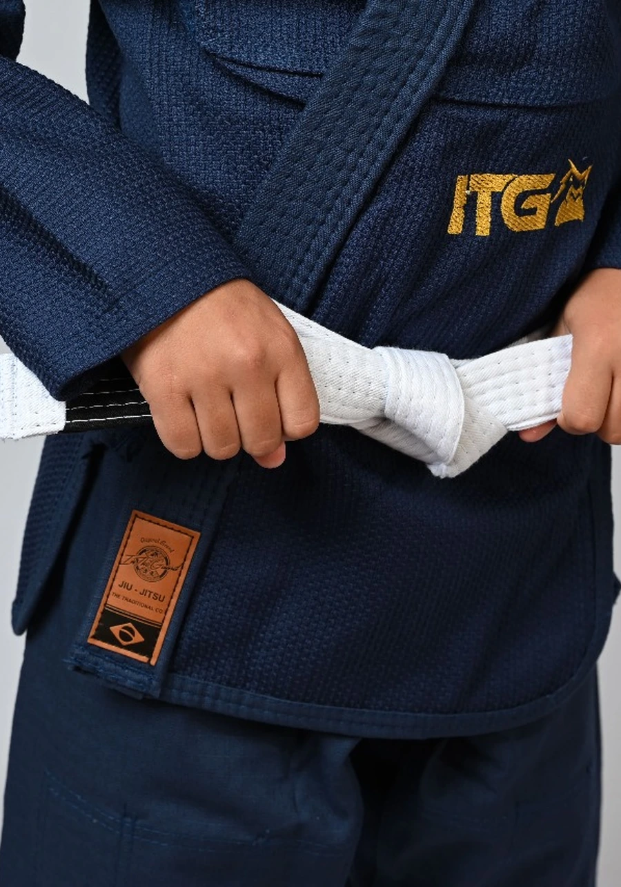 Kimono Infantil In The Guard Marinho