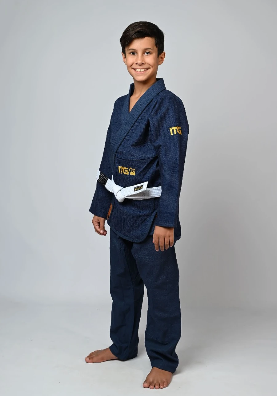 Kimono Infantil In The Guard Marinho