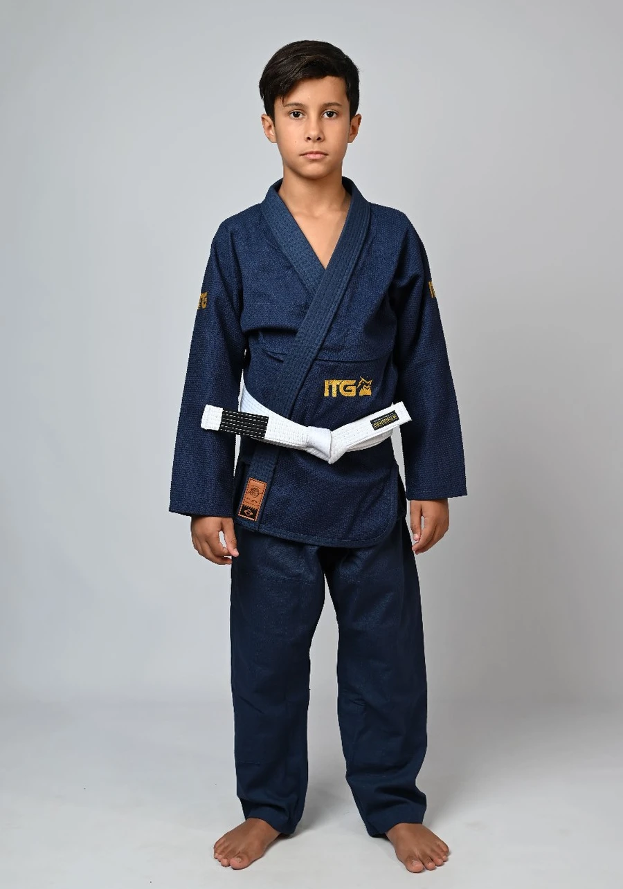 Kimono Infantil In The Guard Marinho