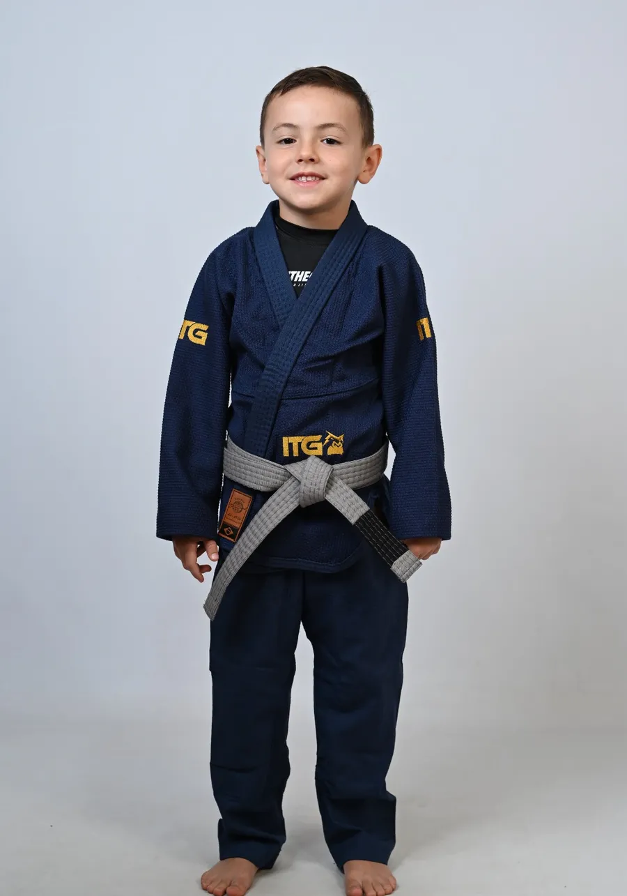 Kimono Infantil In The Guard Marinho
