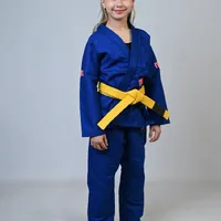 Kimono Infantil In The Guard Pink NEW Azul - imagem 5