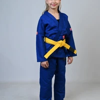 Kimono Infantil In The Guard Pink NEW Azul - imagem 5