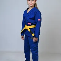 Kimono Infantil In The Guard Pink NEW Azul - imagem 2