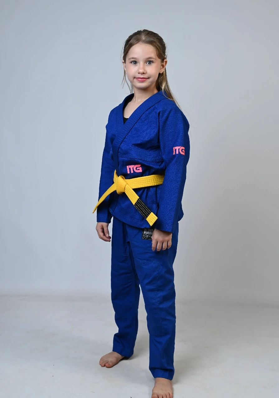 Kimono Infantil In The Guard Pink NEW Azul
