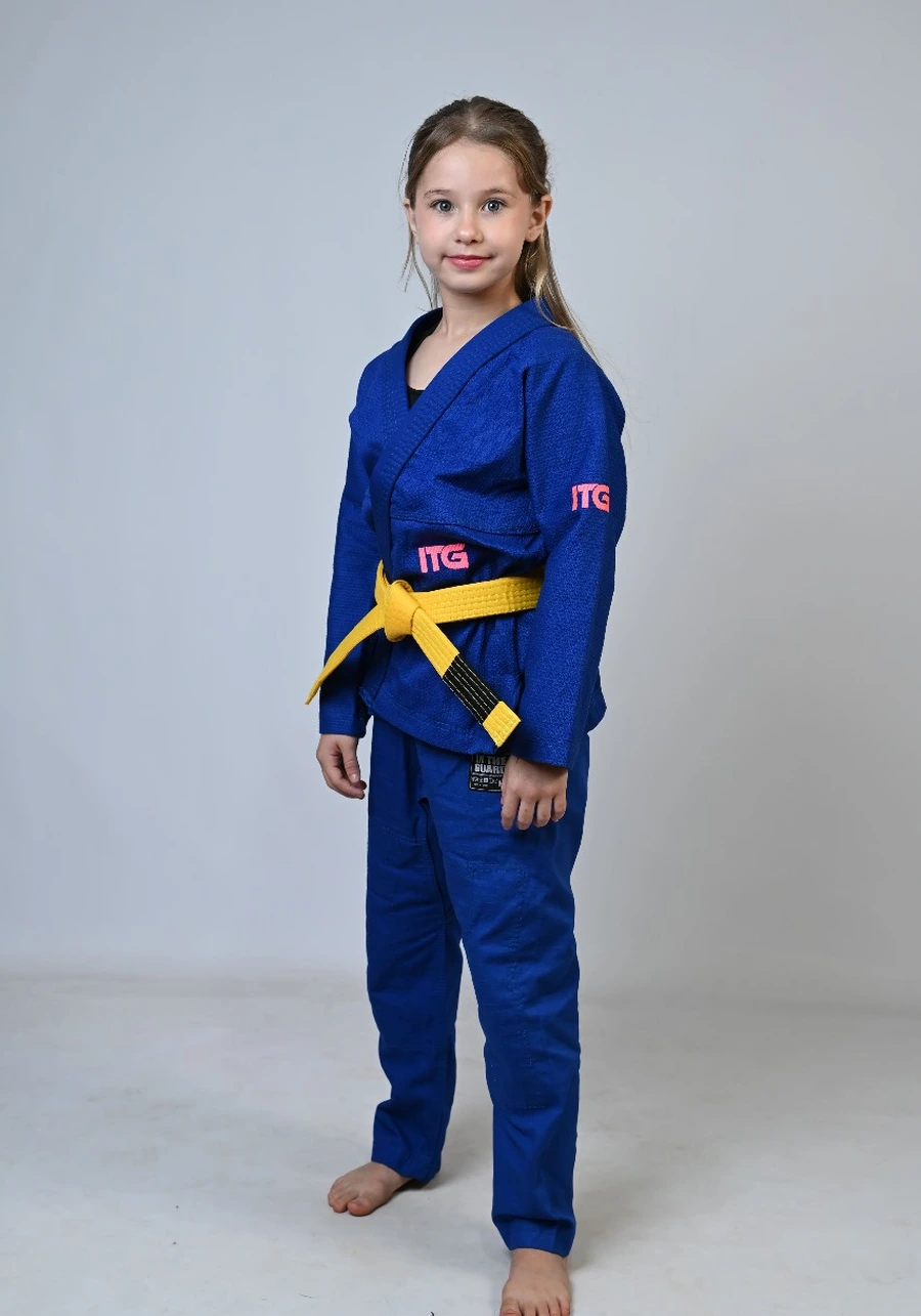 Kimono Infantil In The Guard Pink NEW Azul