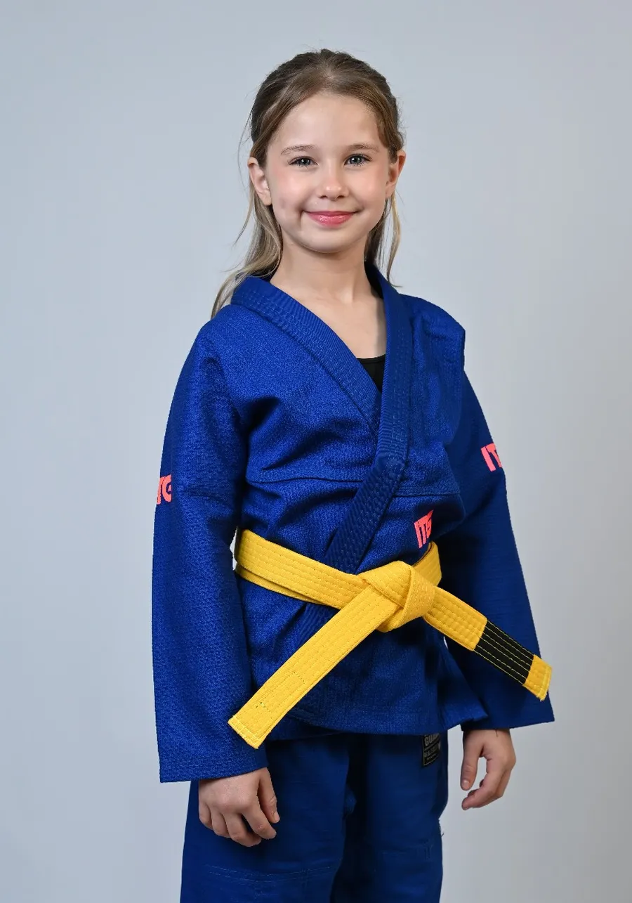 Kimono Infantil In The Guard Pink NEW Azul