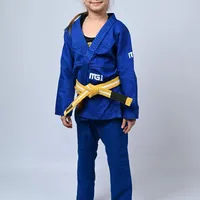 Kimono Infantil In The Guard Xadrez Azul - imagem 11