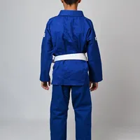 Kimono Infantil In The Guard Xadrez Azul - imagem 13