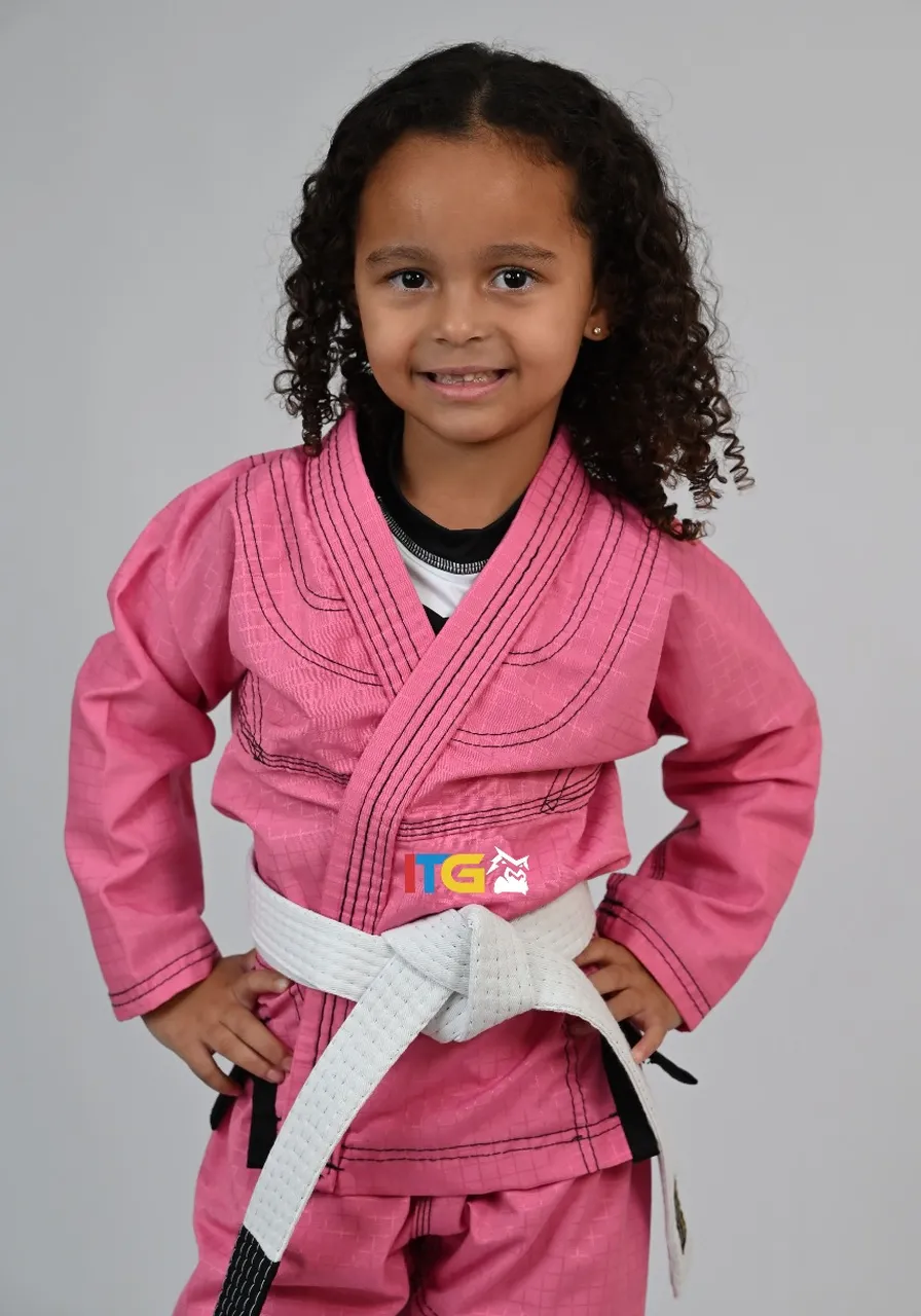 Kimono Feminino MIRIM, 4 e 5 anos. Rosa INFANTIL:TAMANHO 6