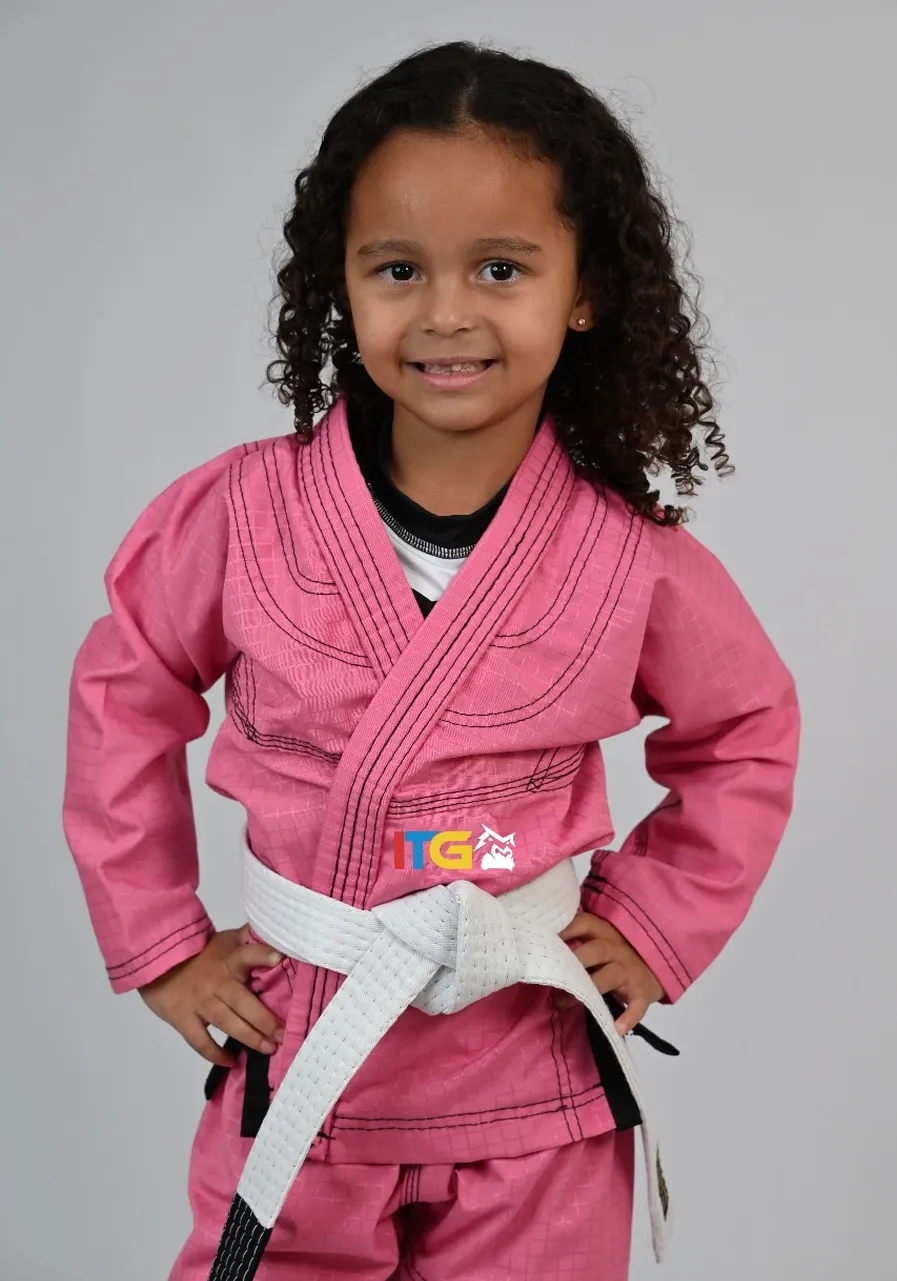 Kimono Feminino MIRIM, 4 e 5 anos. Rosa INFANTIL:TAMANHO 6