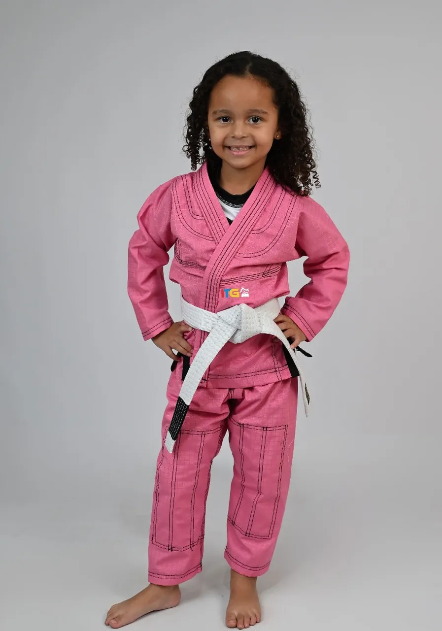 Kimono Feminino MIRIM, 4 e 5 anos. Rosa INFANTIL:TAMANHO 6