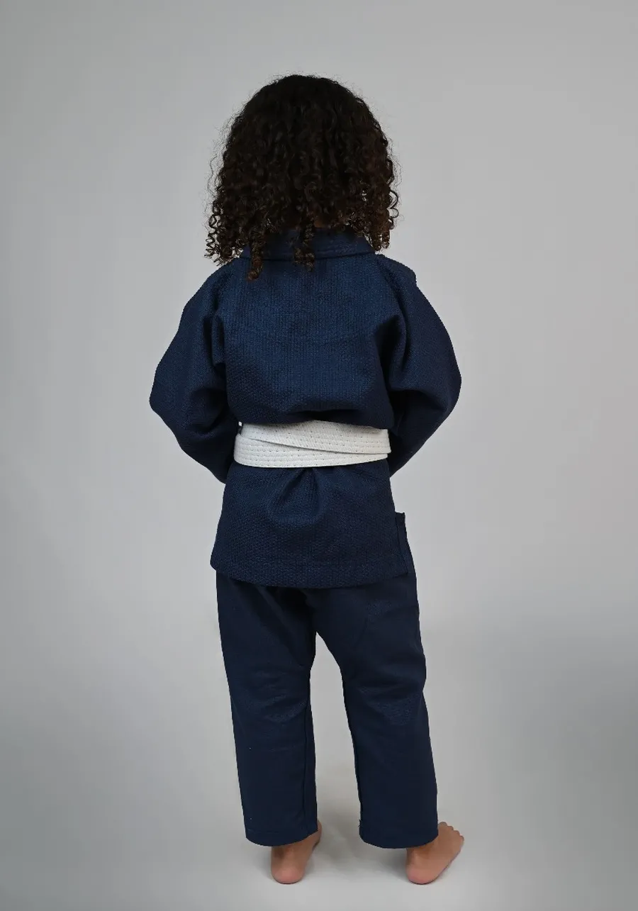 Kimono MIRIM 4 e 5 anos. Marinho INFANTIL:TAMANHO 6