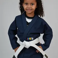 Kimono MIRIM 4 e 5 anos. Marinho INFANTIL:TAMANHO 6 - imagem 1