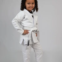 Kimono MIRIM 4 e 5 anos. Branco INFANTIL:TAMANHO 6 - imagem 3