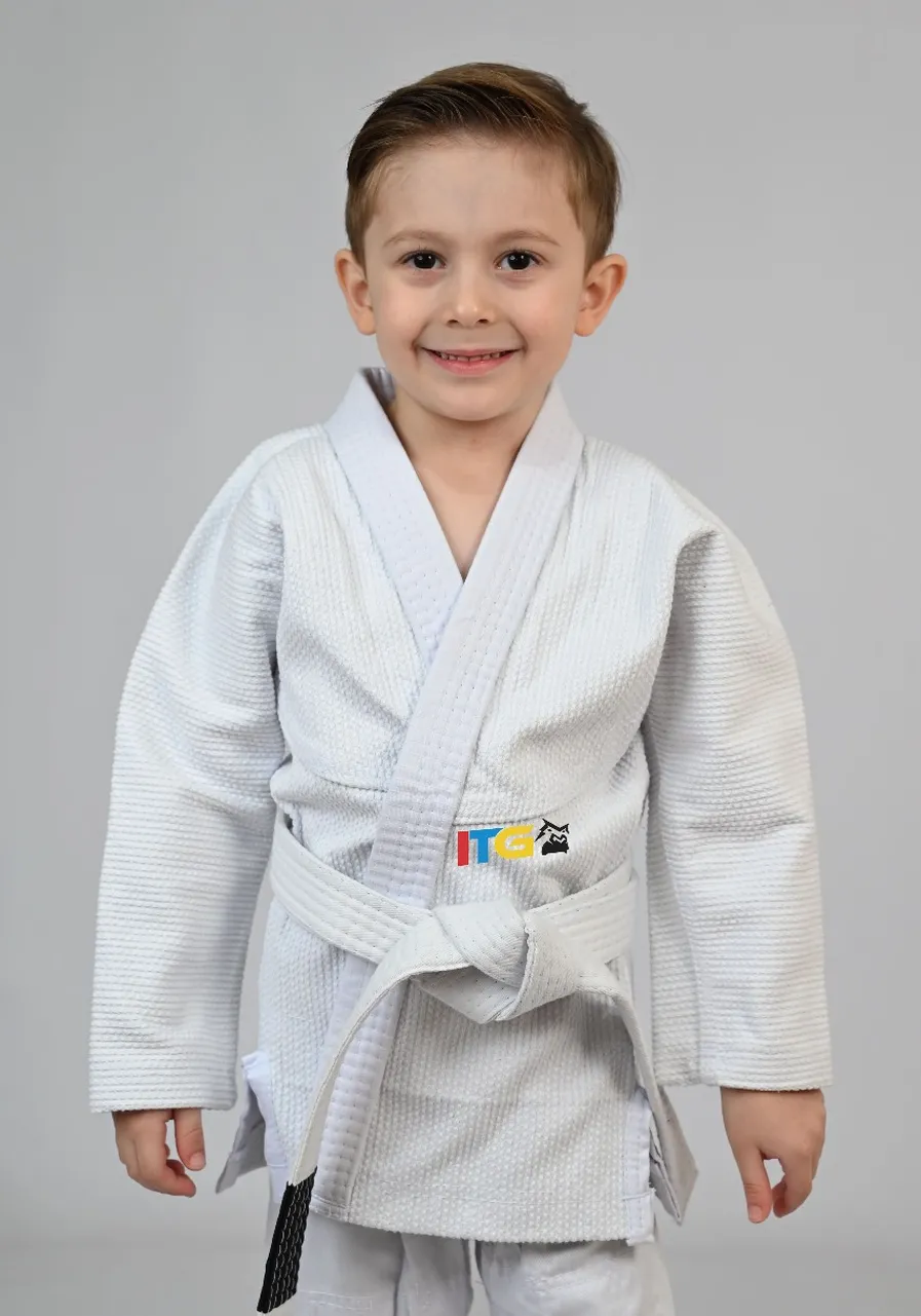 Kimono MIRIM, 4 e 5 anos. Branco INFANTIL:TAMANHO 6