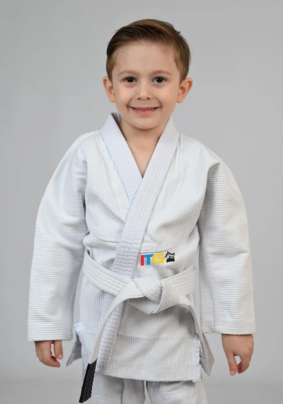 Kimono MIRIM 4 e 5 anos. Branco INFANTIL:TAMANHO 6