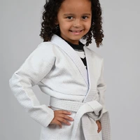 Kimono MIRIM 4 e 5 anos. Branco INFANTIL:TAMANHO 6 - imagem 8