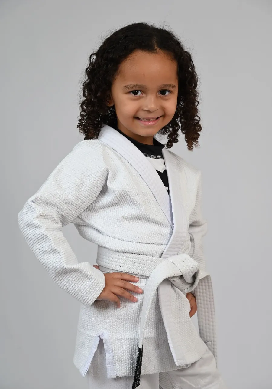 Kimono MIRIM 4 e 5 anos. Branco INFANTIL:TAMANHO 6