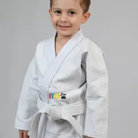 Kimono MIRIM 4 e 5 anos. Branco INFANTIL:TAMANHO 6 - imagem 7