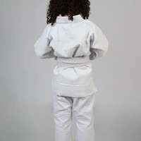 Kimono MIRIM 4 e 5 anos. Branco INFANTIL:TAMANHO 6 - imagem 4