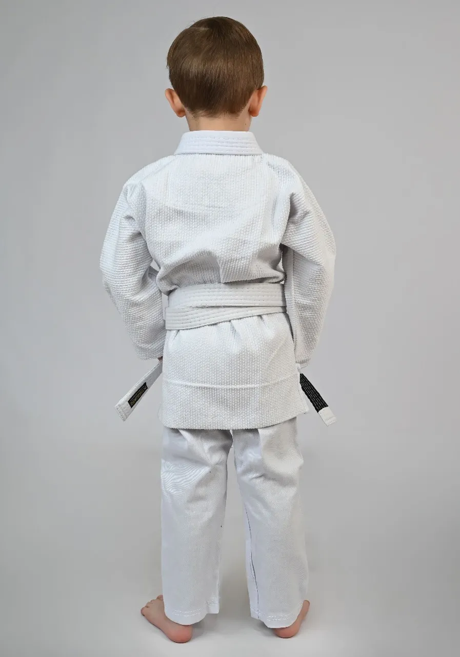 Kimono MIRIM, 4 e 5 anos. Branco INFANTIL:TAMANHO 6