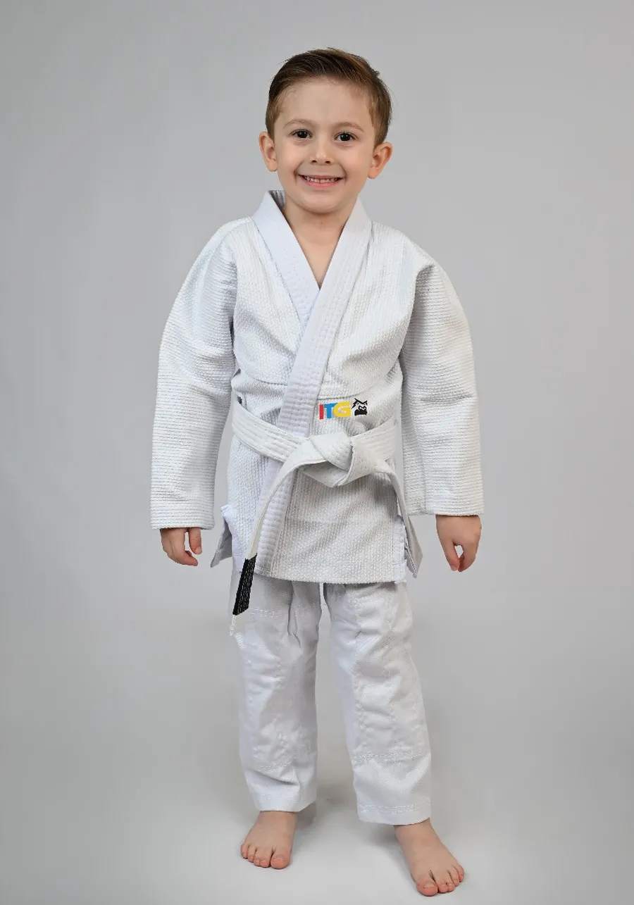 Kimono MIRIM 4 e 5 anos. Branco INFANTIL:TAMANHO 6