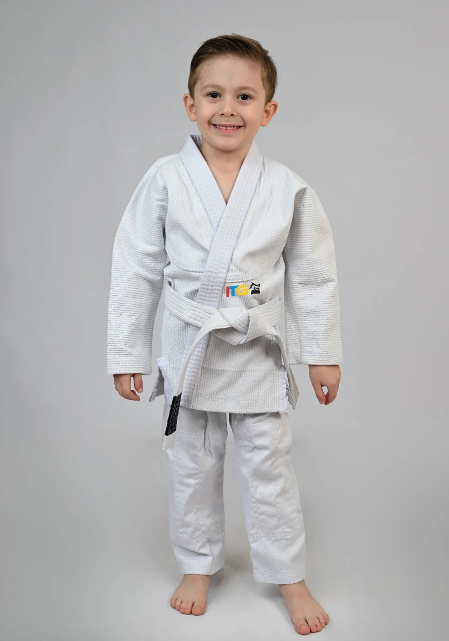 Kimono MIRIM 4 e 5 anos. Branco INFANTIL:TAMANHO 6