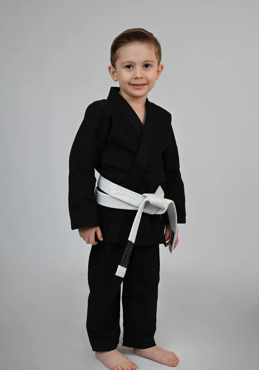 Kimono MIRIM 4 e 5 anos. Preto INFANTIL:TAMANHO 6